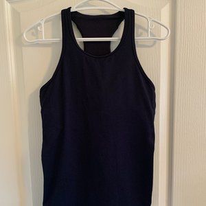 Lululemon Navy Racerback Tank Top with Pocket